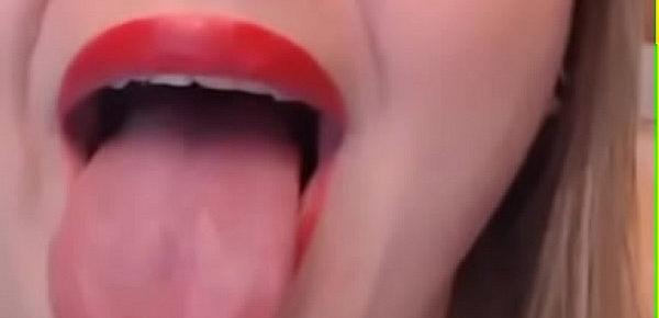  red woman masturbates and plays and cums